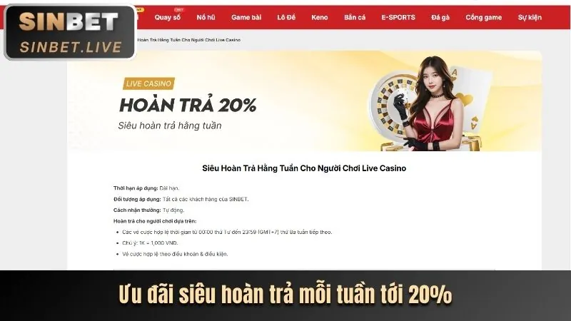 Thưởng lớn mỗi ngày